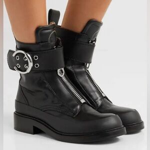 Chloé Roy black calfskin ankle boots